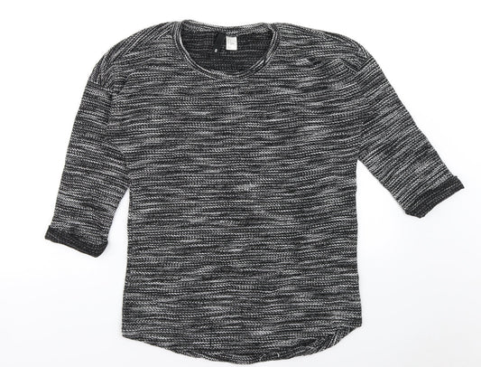 Divided Womens Grey   Pullover Jumper Size S