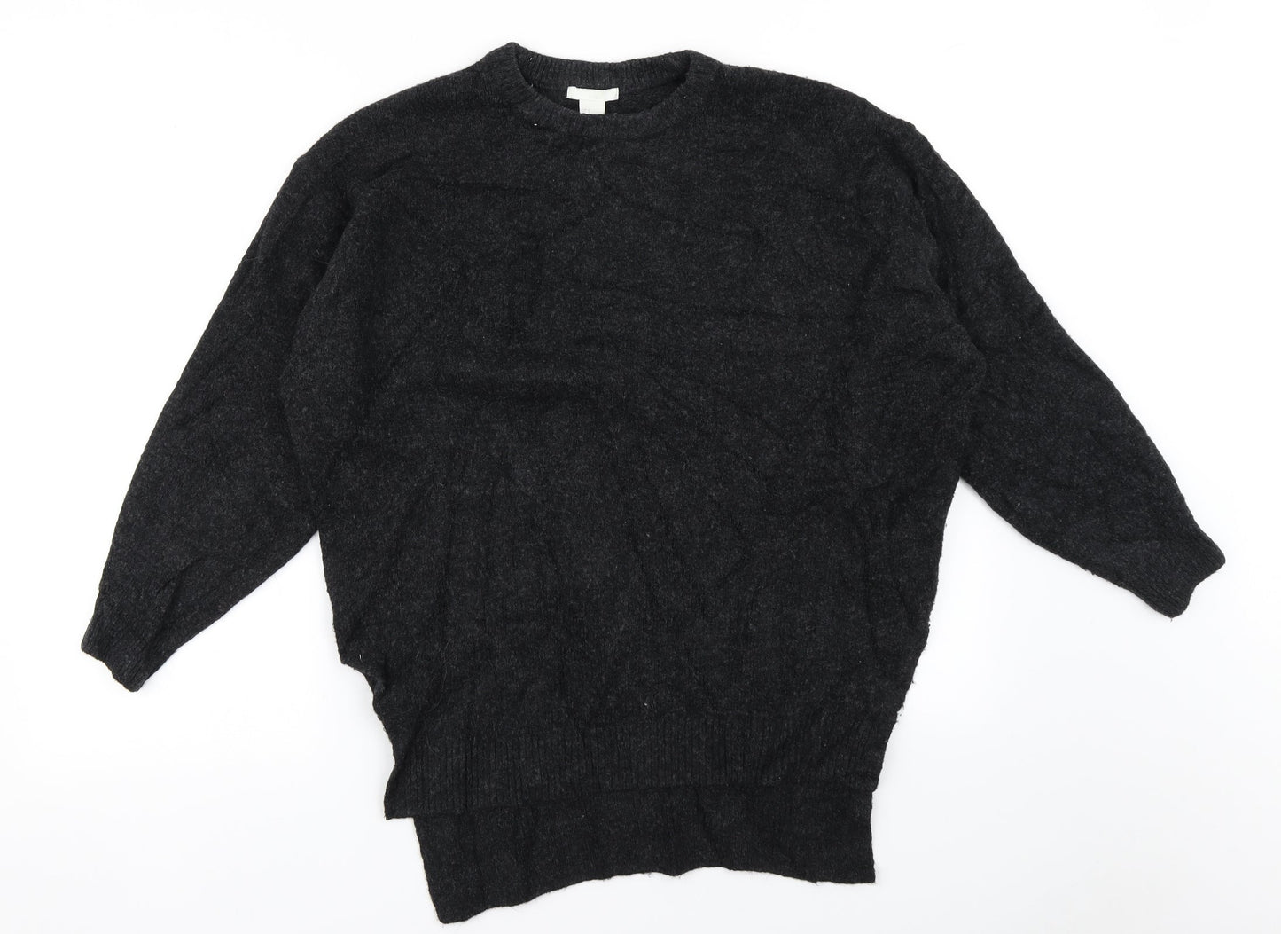 H&M Womens Black   Pullover Jumper Size S