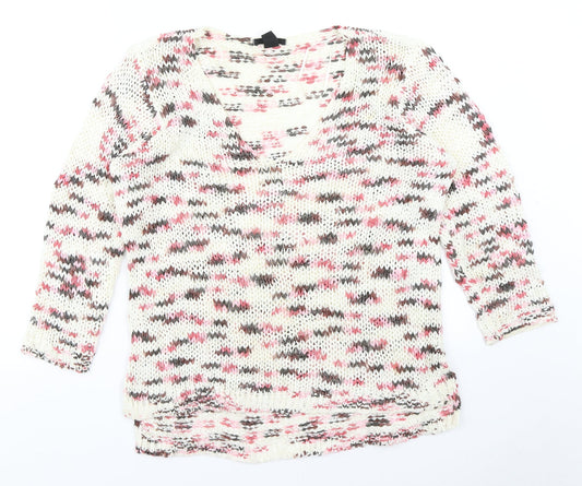 H&M Womens Ivory   Pullover Jumper Size L