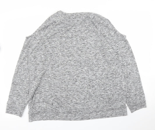 Papaya Womens Grey   Pullover Jumper Size 18