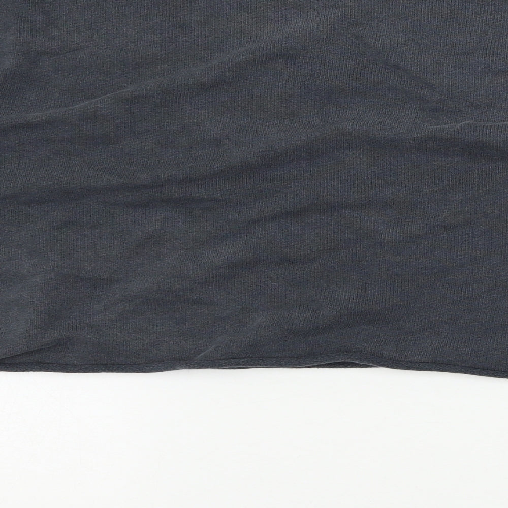 Topshop Womens Grey   Pullover Sweatshirt Size 10