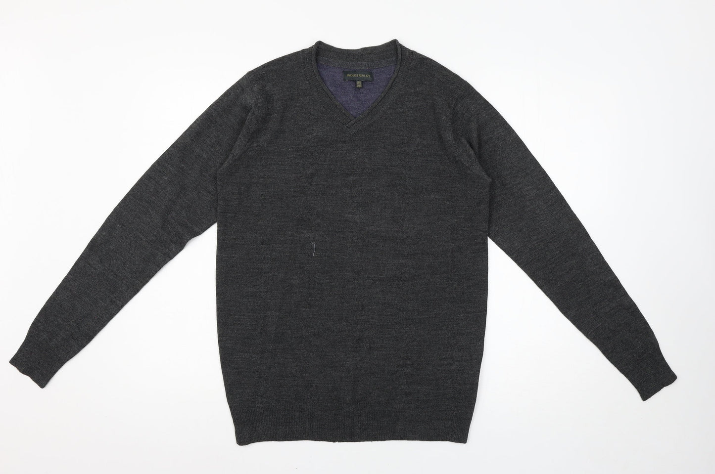 Industrralize Mens Grey   Pullover Jumper Size XS