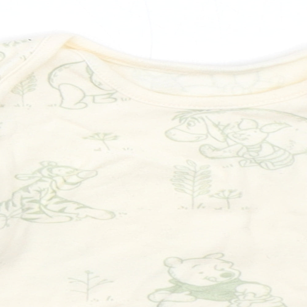 George Boys Ivory   Basic T-Shirt Size 0-3 Months  - disney