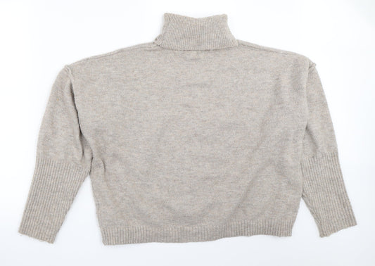 Missguided Womens Beige   Pullover Jumper Size 8