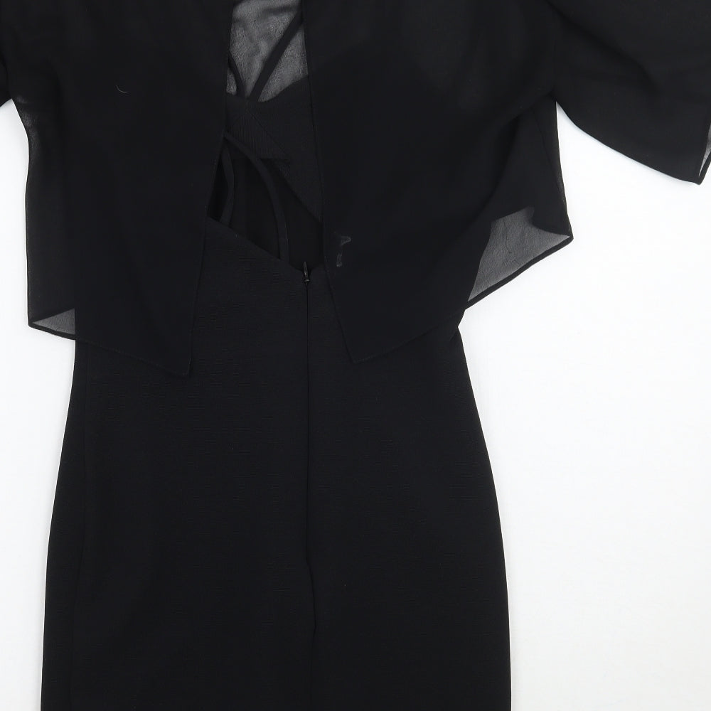 Silence + Noise Womens Black   A-Line  Size S