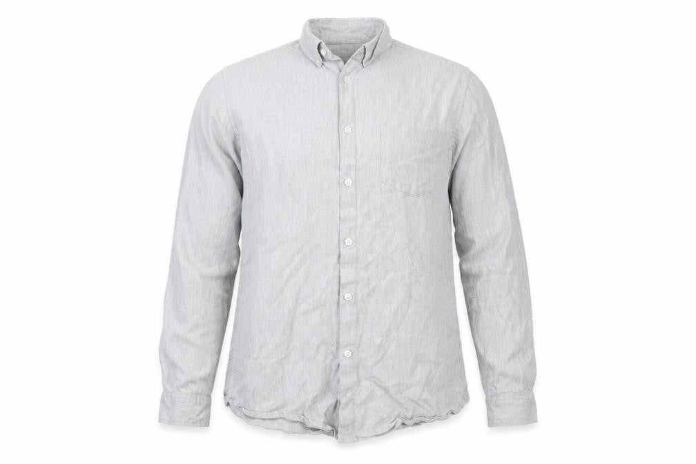 Primark Mens Grey    Button-Up Size S