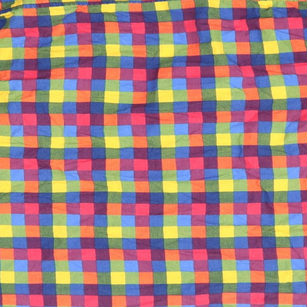 Primark Mens Multicoloured Check   Button-Up Size S