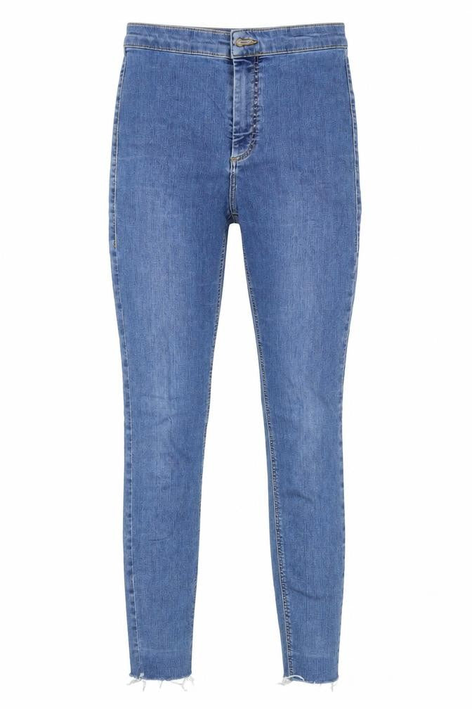 Topshop Womens Blue   Skinny Jeans Size 28 in L32 in