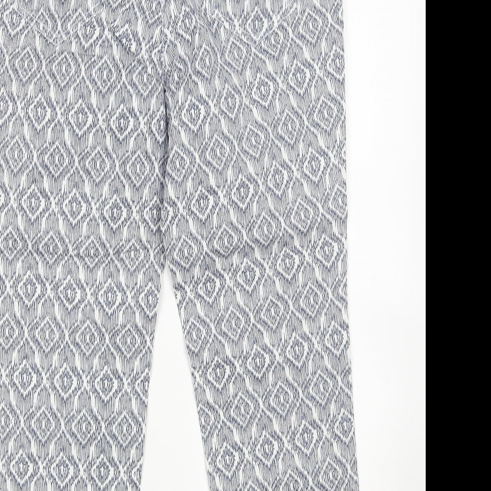 Mac Womens Multicoloured Argyle/Diamond  Straight Jeans Size 34 in L26 in