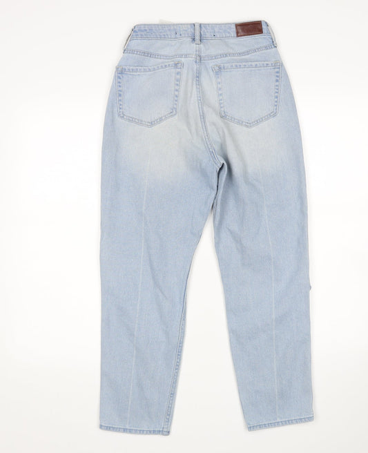 Hollister Womens Blue   Mom Jeans Size 25 in L25 in