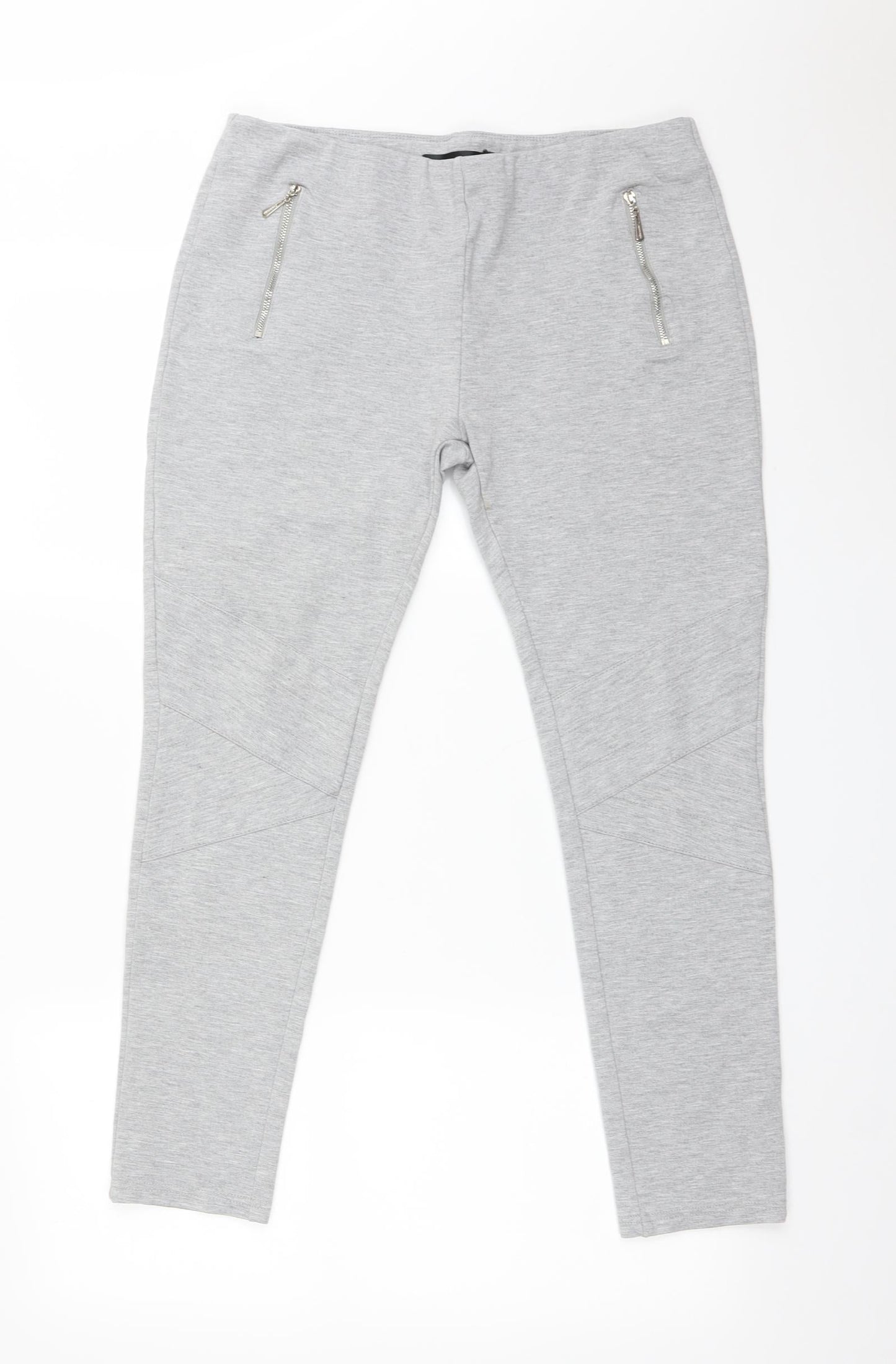 Preworn Womens Grey   Jegging Trousers Size XL L25 in