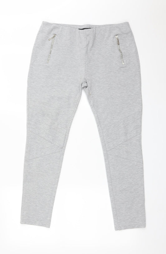 Preworn Womens Grey   Jegging Trousers Size XL L25 in