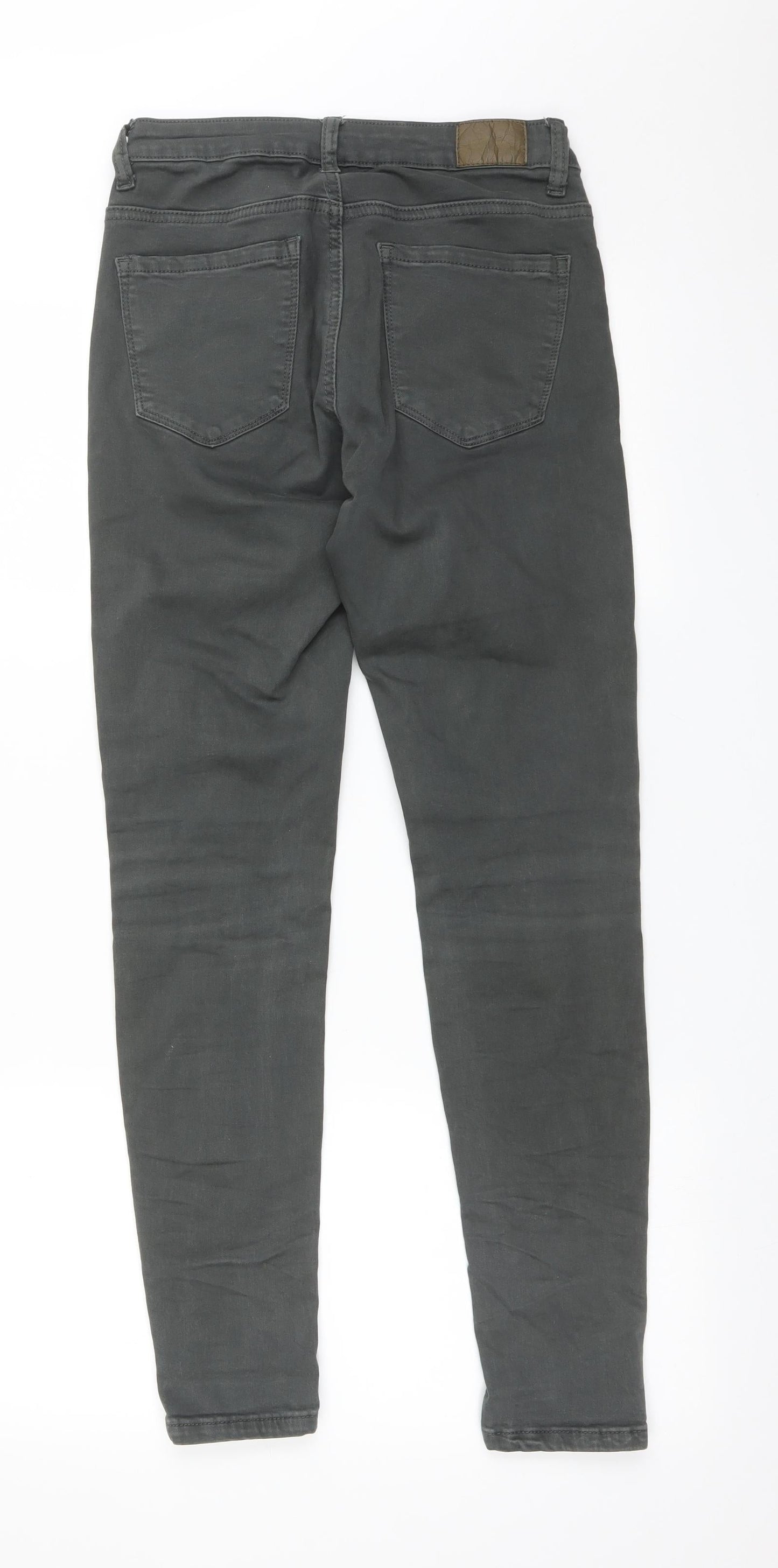 Denim Womens Green   Skinny Jeans Size S L28 in