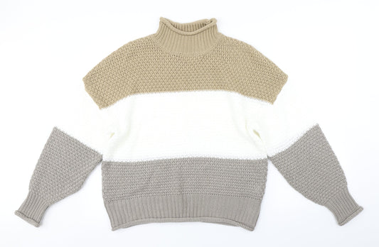 Preworn Womens Multicoloured   Pullover Jumper Size S