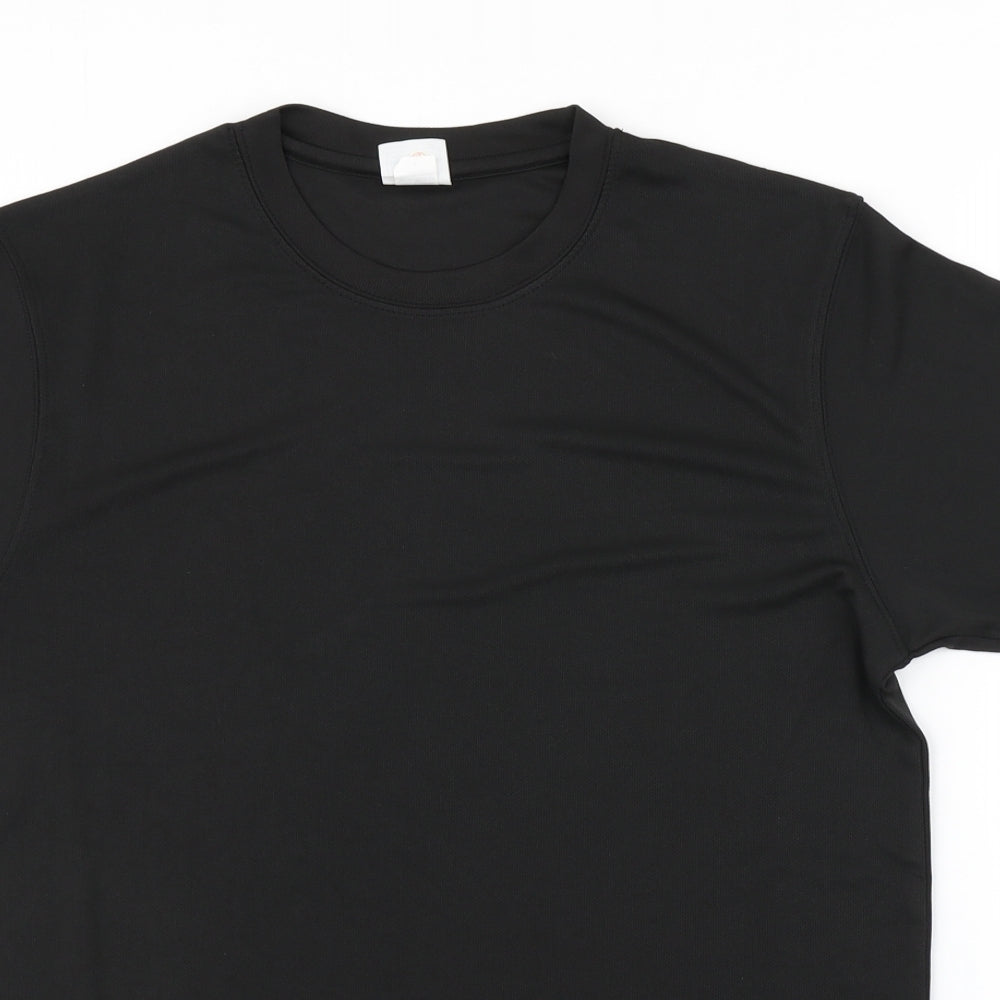 Preworn Mens Black   Basic T-Shirt Size S