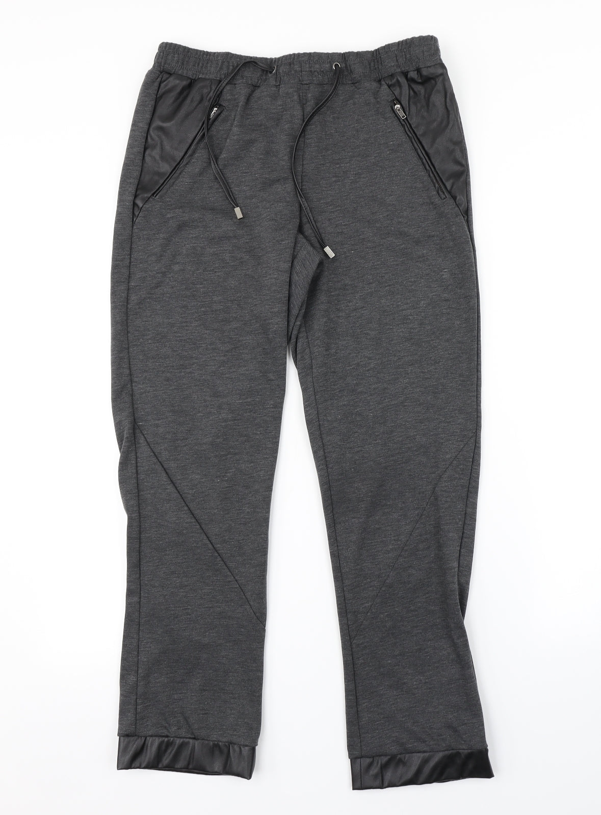 URBAN BLISS Womens Grey   Sweatpants Trousers Size 10 L27 in