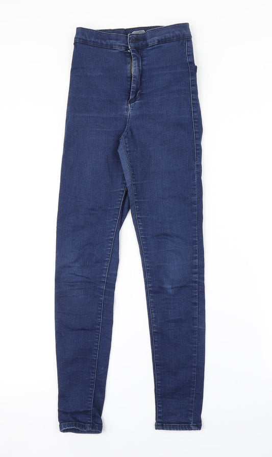 Topshop Womens Blue   Jegging Jeans Size 25 in L30 in