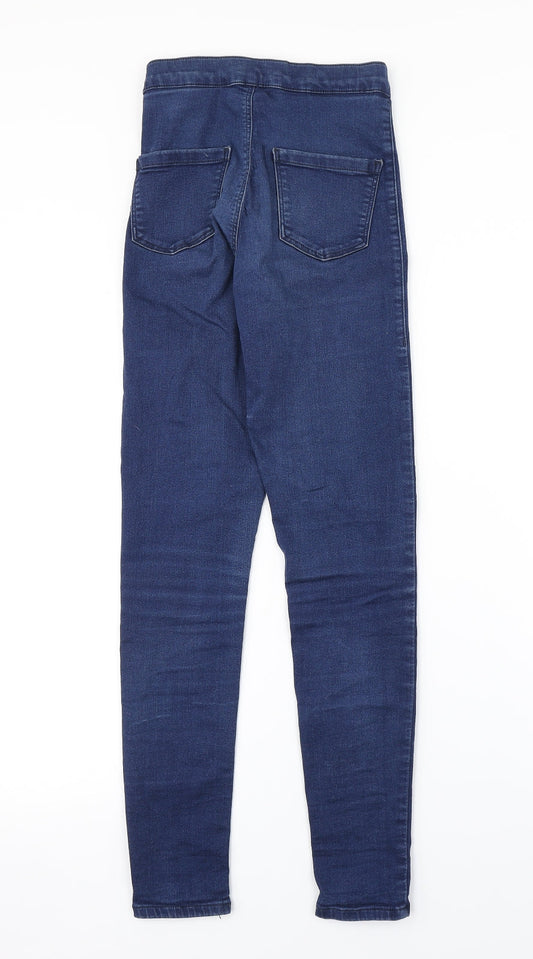 Topshop Womens Blue   Jegging Jeans Size 25 in L30 in