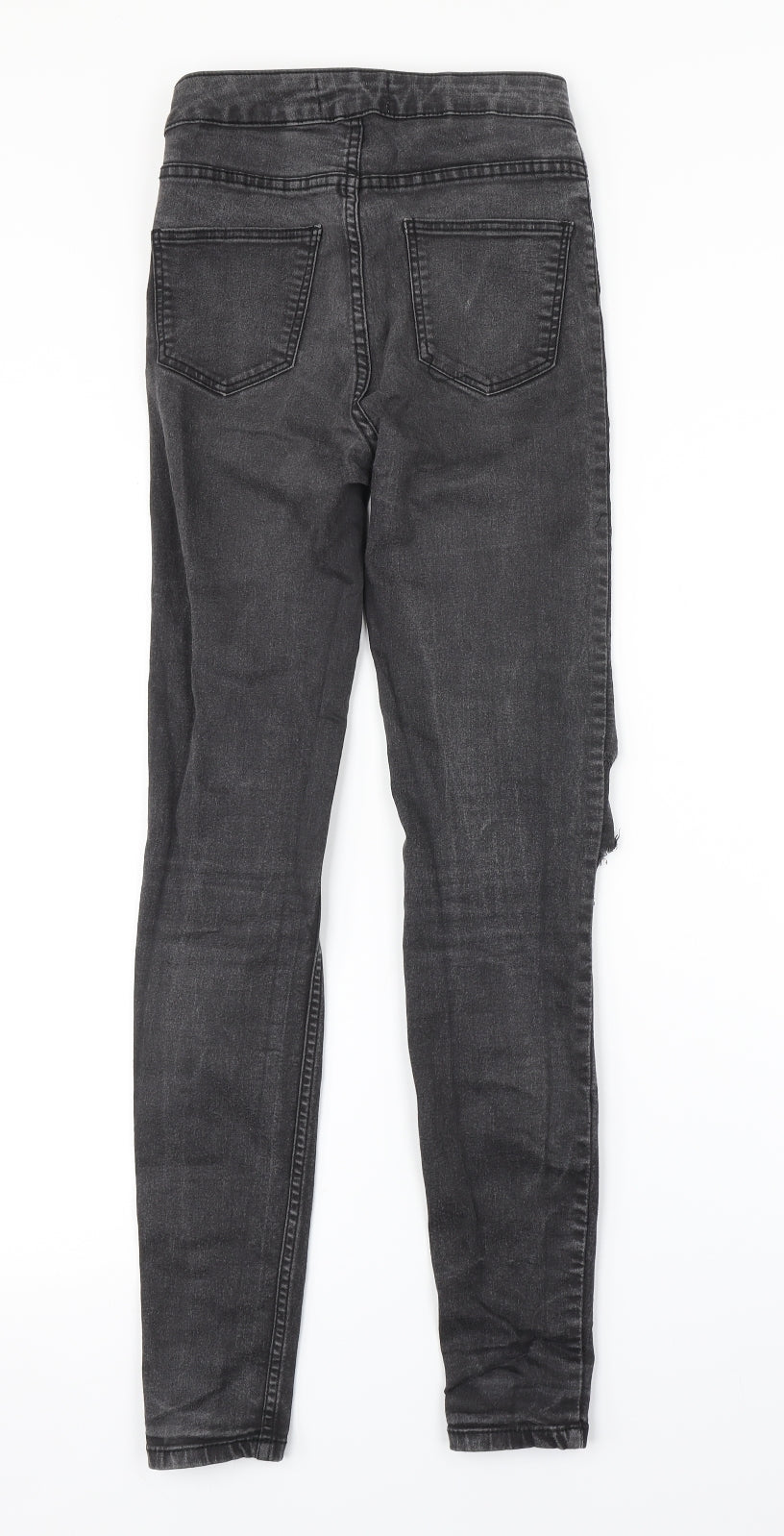 New Look Womens Grey   Jegging Jeans Size 6 L32 in