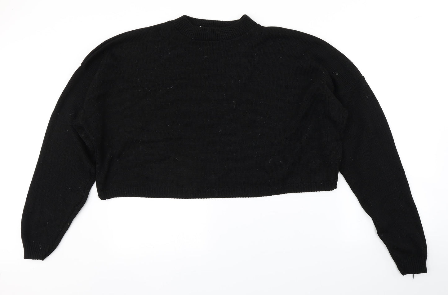In the Style Womens Black   Pullover Jumper Size 16