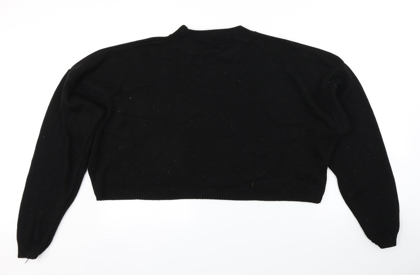In the Style Womens Black   Pullover Jumper Size 16