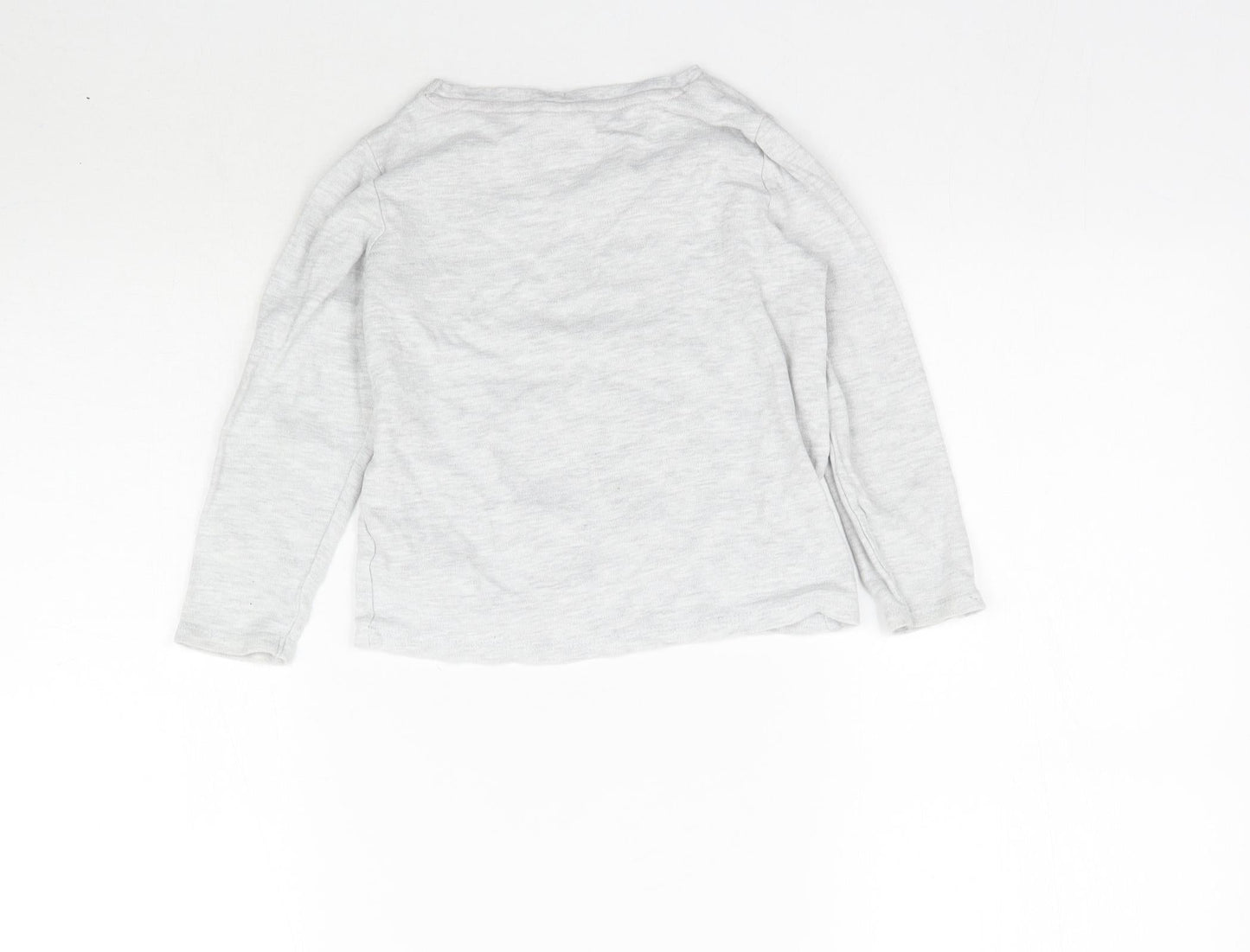 George Boys Grey   Basic T-Shirt Size 2-3 Years  - Elf on the shelf