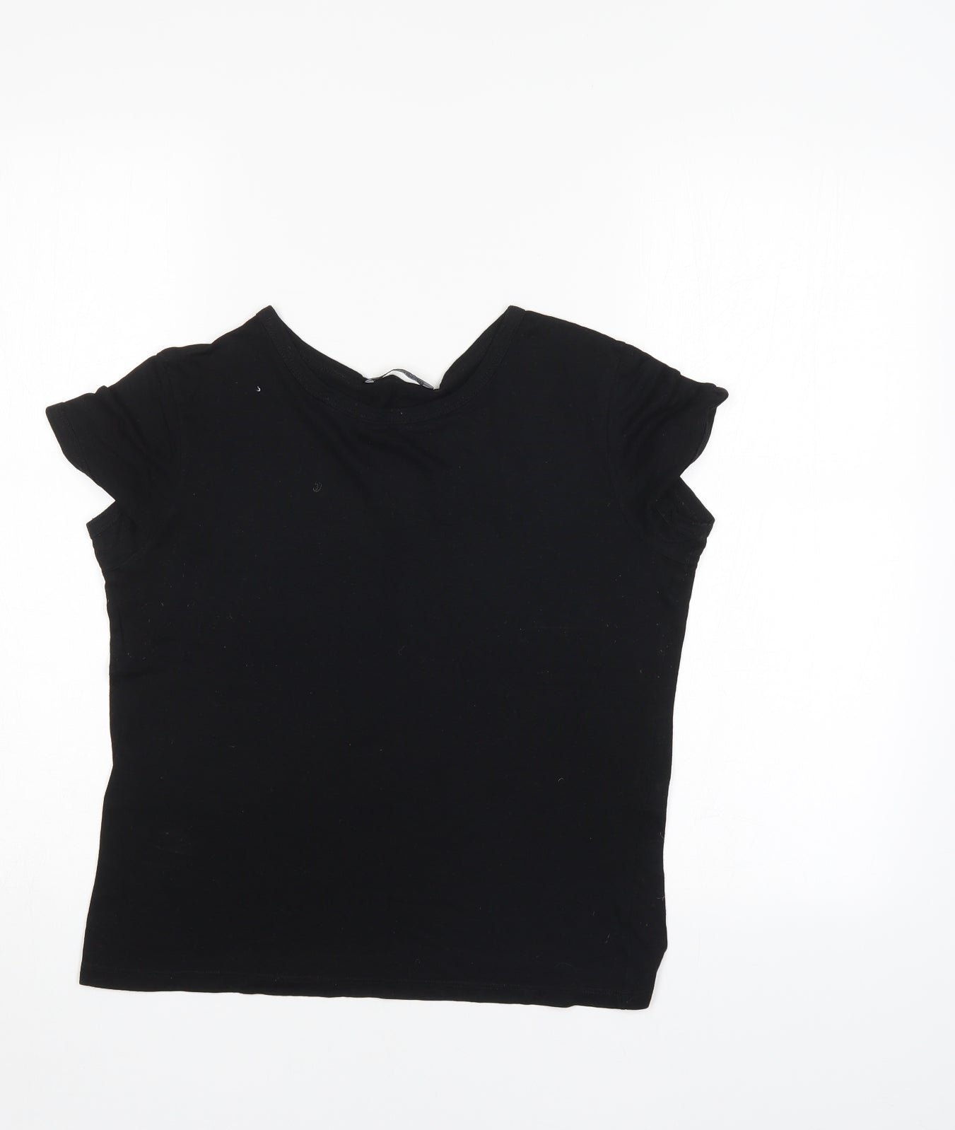 Zara Womens Black   Basic T-Shirt Size S