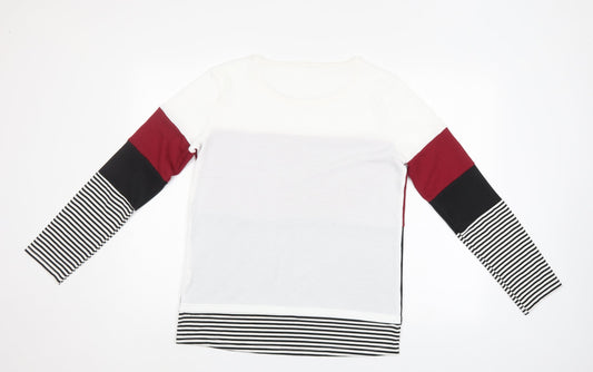Preworn Womens Multicoloured   Pullover Jumper Size M