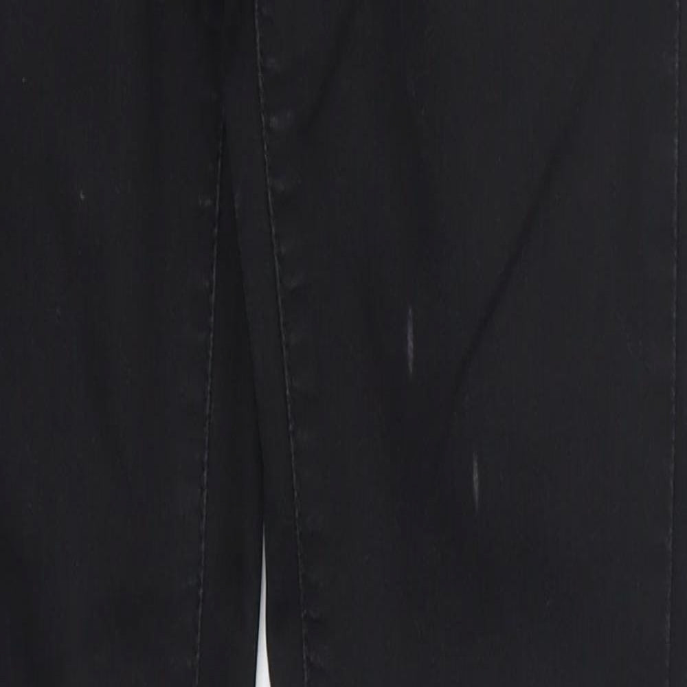 Denim Co Womens Black  Denim Skinny Jeans Size 6 L28 in