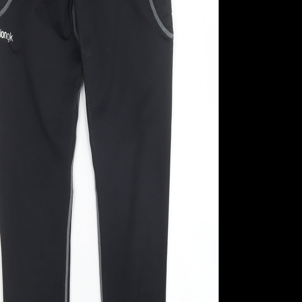 Precisiongk Boys Black   Capri Trousers Size M