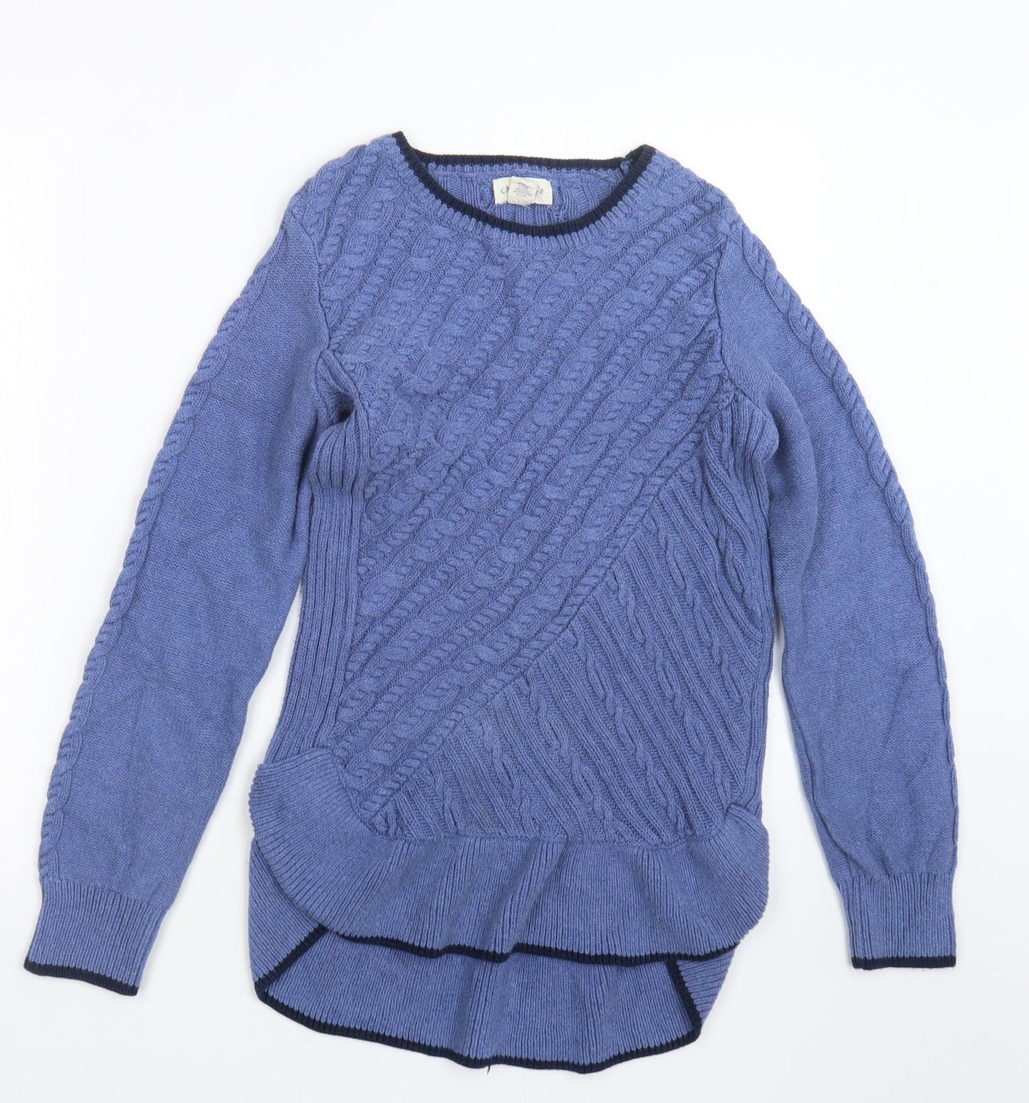 Cambridge Womens Blue  Knit Pullover Jumper Size M
