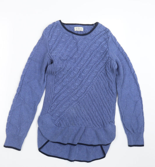 Cambridge Womens Blue  Knit Pullover Jumper Size M
