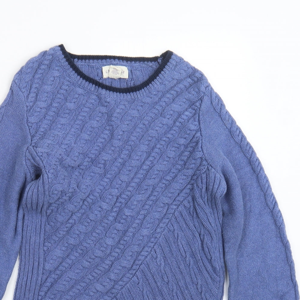 Cambridge Womens Blue  Knit Pullover Jumper Size M