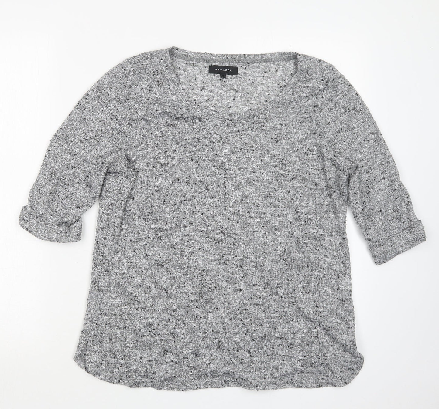 New Look Womens Grey   Pullover Jumper Size 14