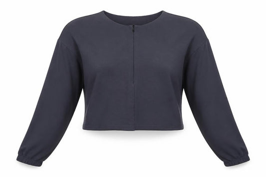 PRETTYLITTLETHING Womens Grey   Pullover Sweatshirt Size 8