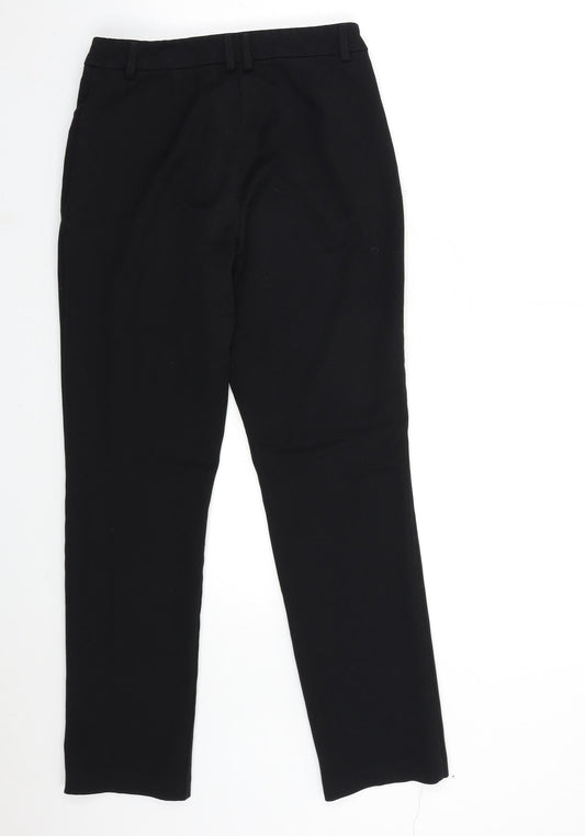 Marks and Spencer Womens Black   Trousers  Size 8 L29 in