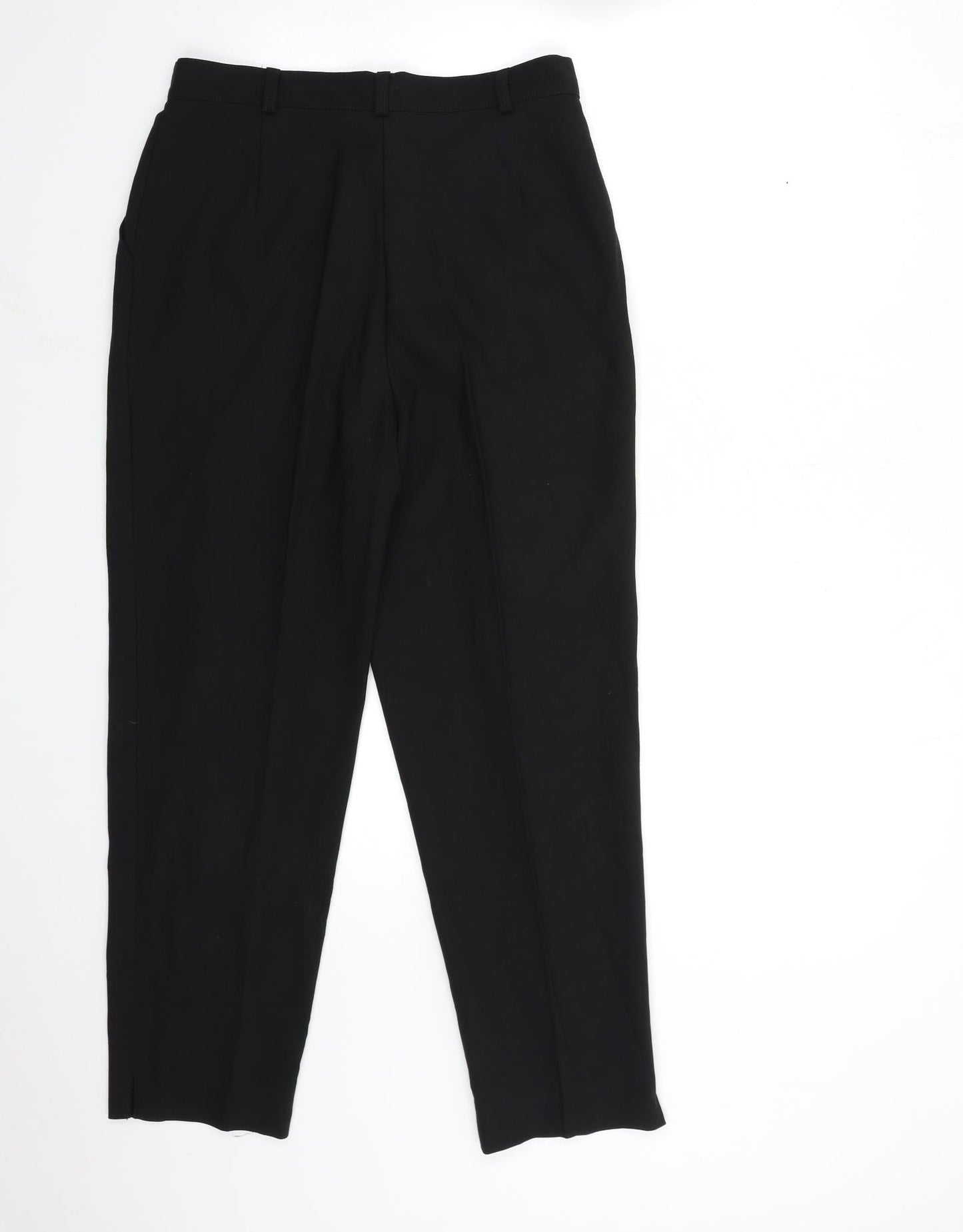Preworn Womens Black   Trousers  Size 28 in L29 in