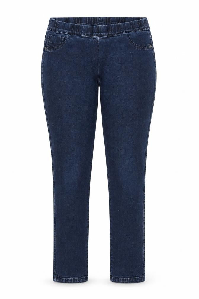 Preworn Womens Blue  Denim Jegging Jeans Size 38 in L31 in
