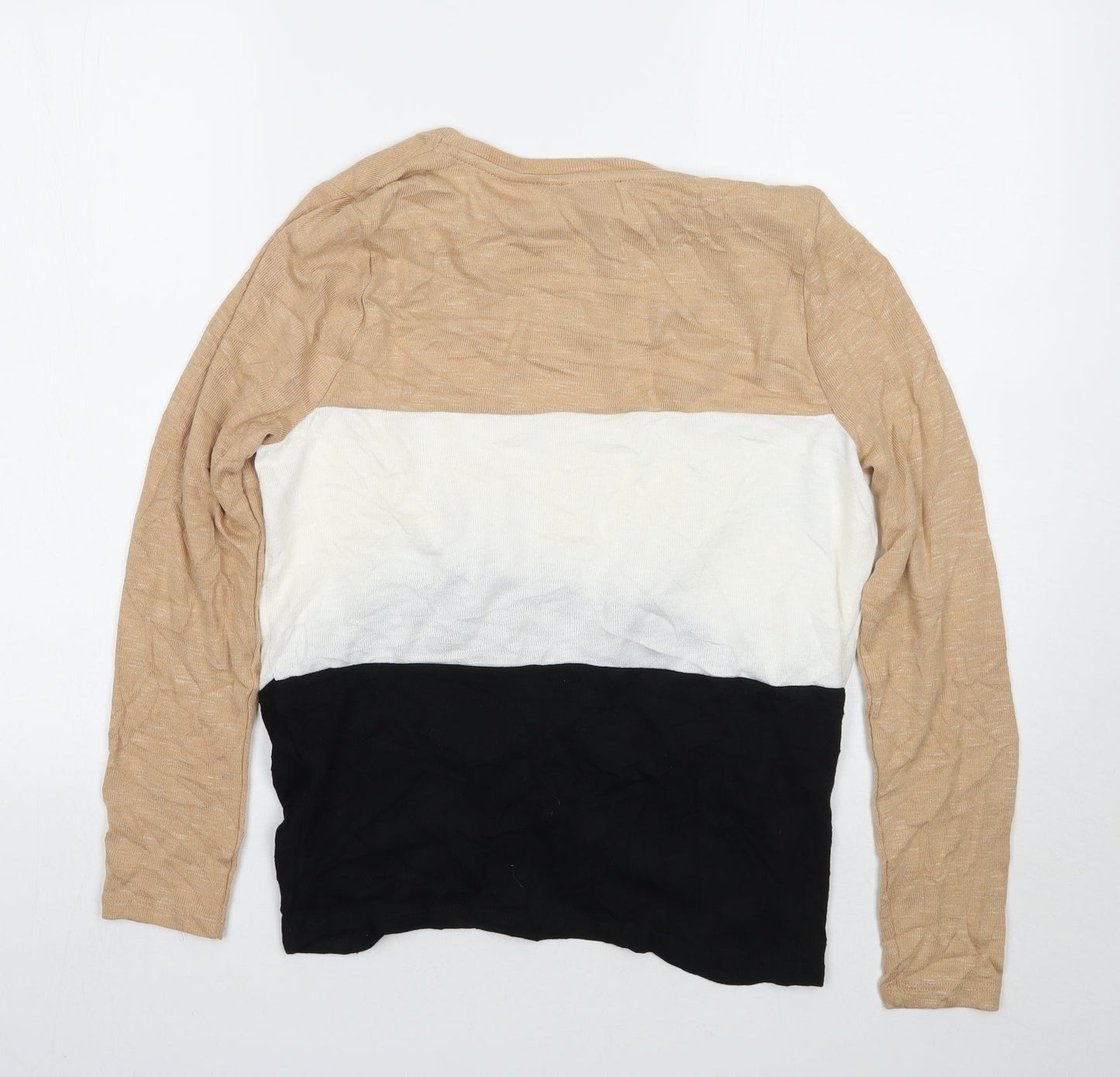 Newlook Womens Beige   Pullover Jumper Size M