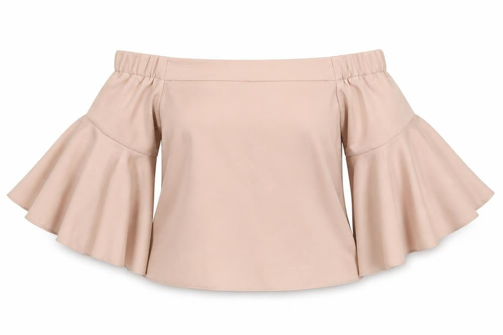 Topshop Womens Pink   Basic Blouse Size 8