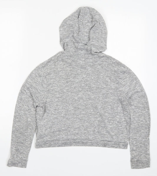 New Look Girls Grey   Pullover Hoodie Size 12-13 Years
