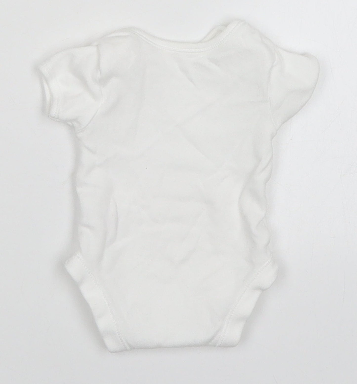 George Baby White   Babygrow One-Piece Size Newborn