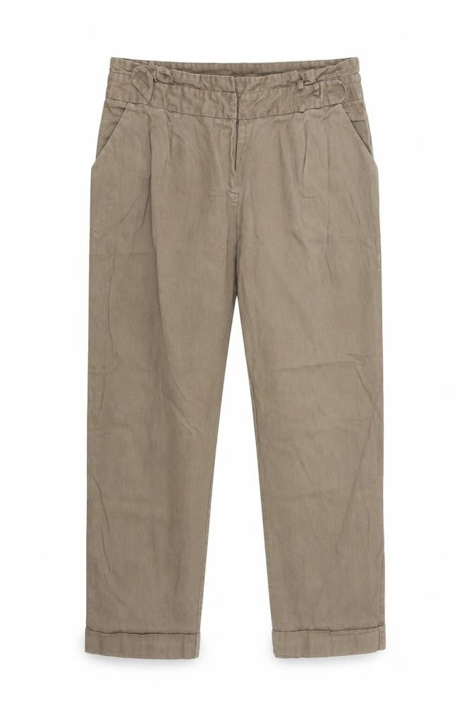 Preworn Womens Brown   Chino Trousers Size 32 in L25 in