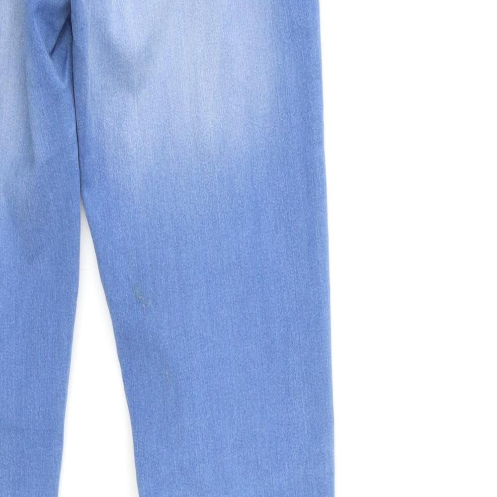 Denim & Co. Womens Blue  Denim Skinny Jeans Size 10 L32 in