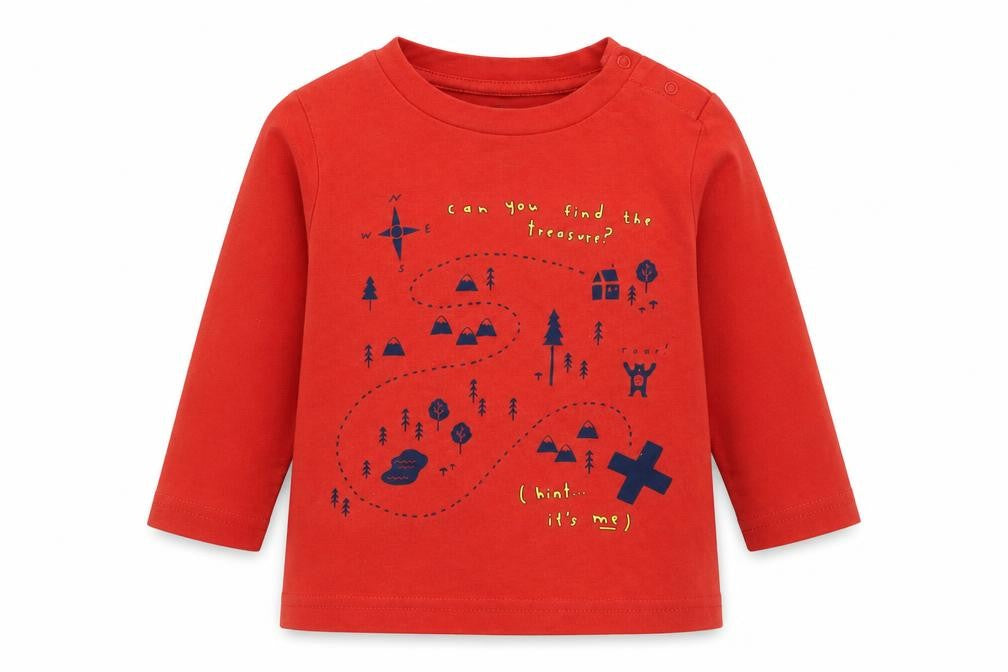 Gap Baby Red   Basic T-Shirt Size 9-12 Months