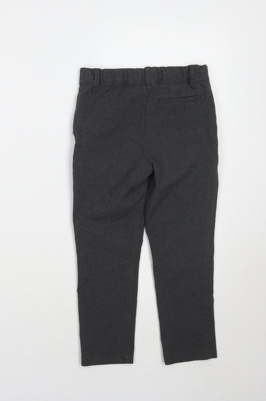 Marks and Spencer Boys Grey   Capri Trousers Size 4-5 Years