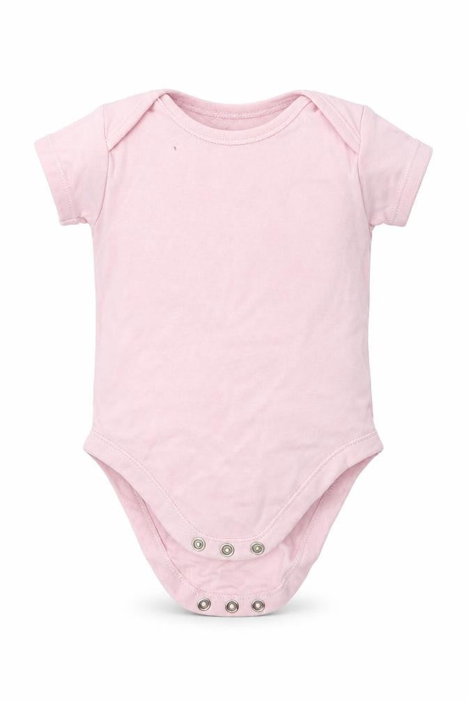Nutmeg Girls Pink   Babygrow One-Piece Size 3-6 Months