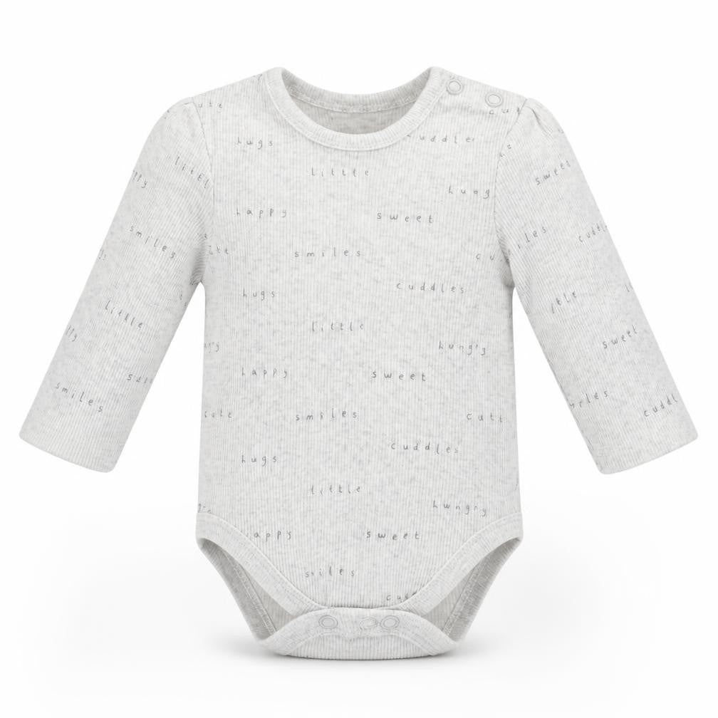 George Girls Grey   Babygrow One-Piece Size 0-3 Months