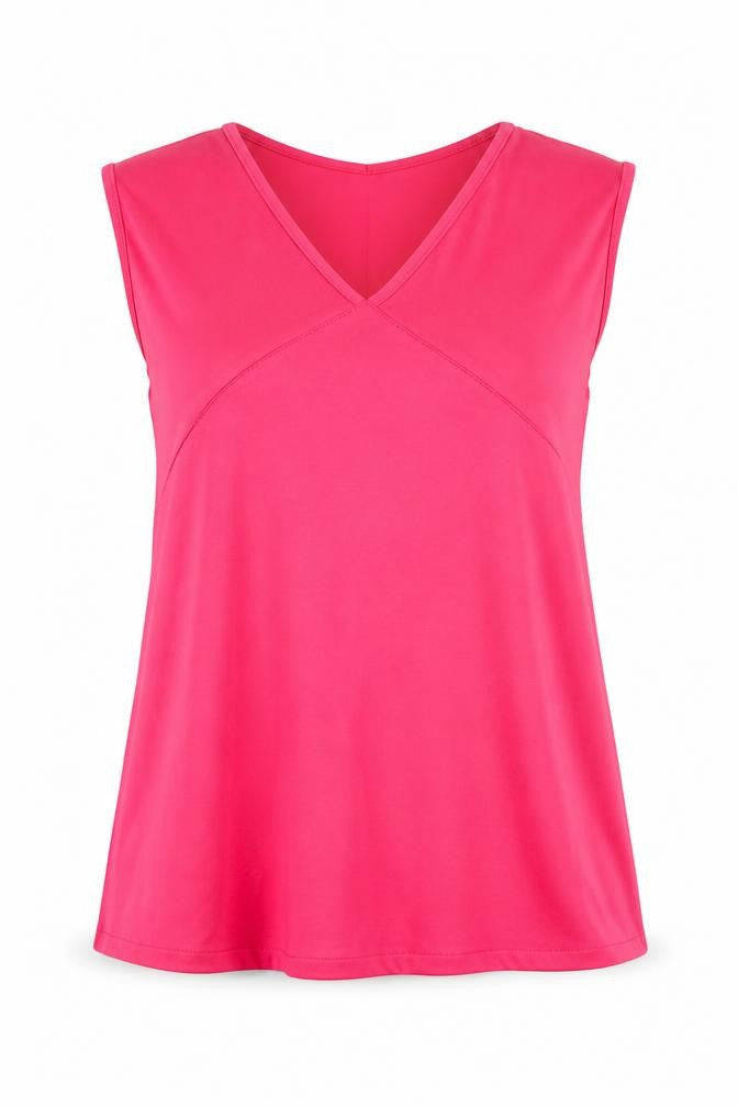 Mango Womens Pink   Basic Blouse Size L