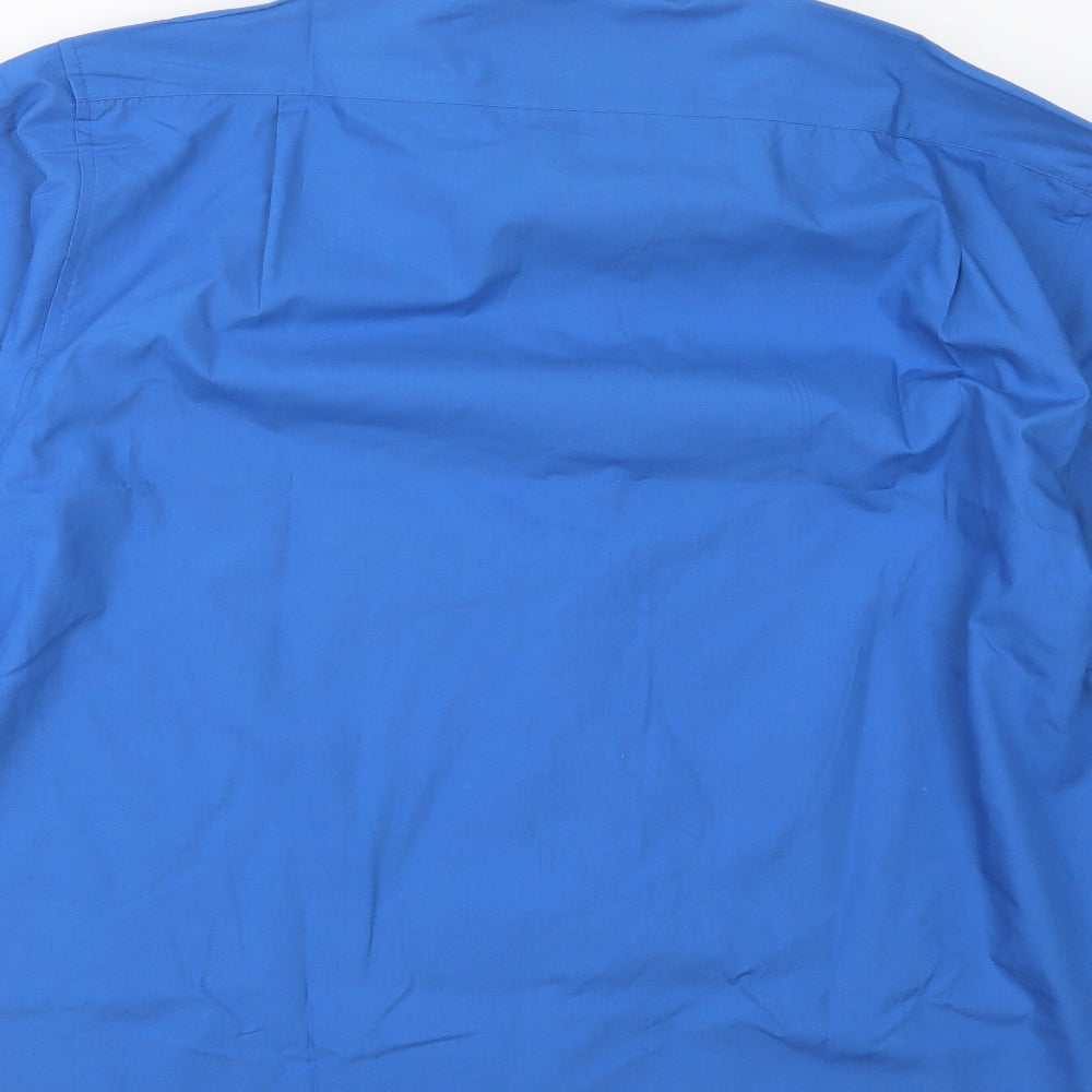 Madison Mens Blue    Button-Up Size 16.5
